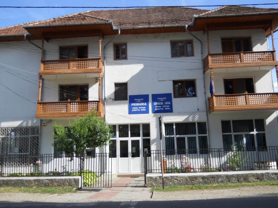 Un bărbat și-a dat foc în fața Primăriei Peștișani