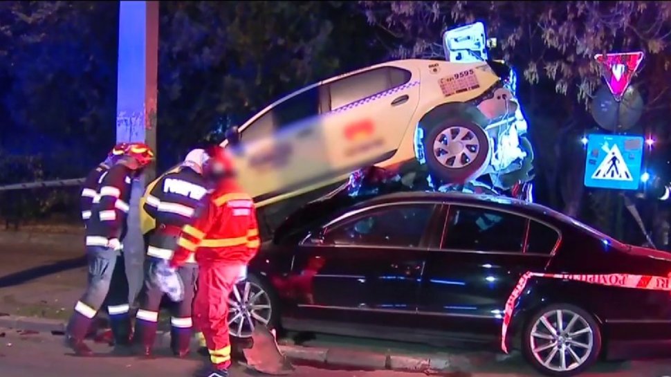 Accident grav în București