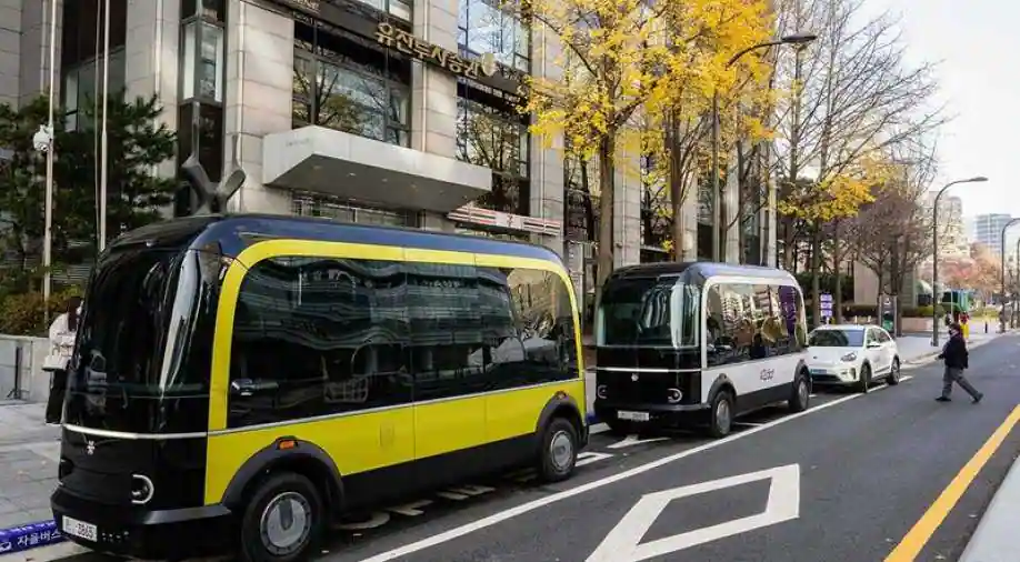 Autobuz fără şofer, dat în folosință în Coreea de Sud