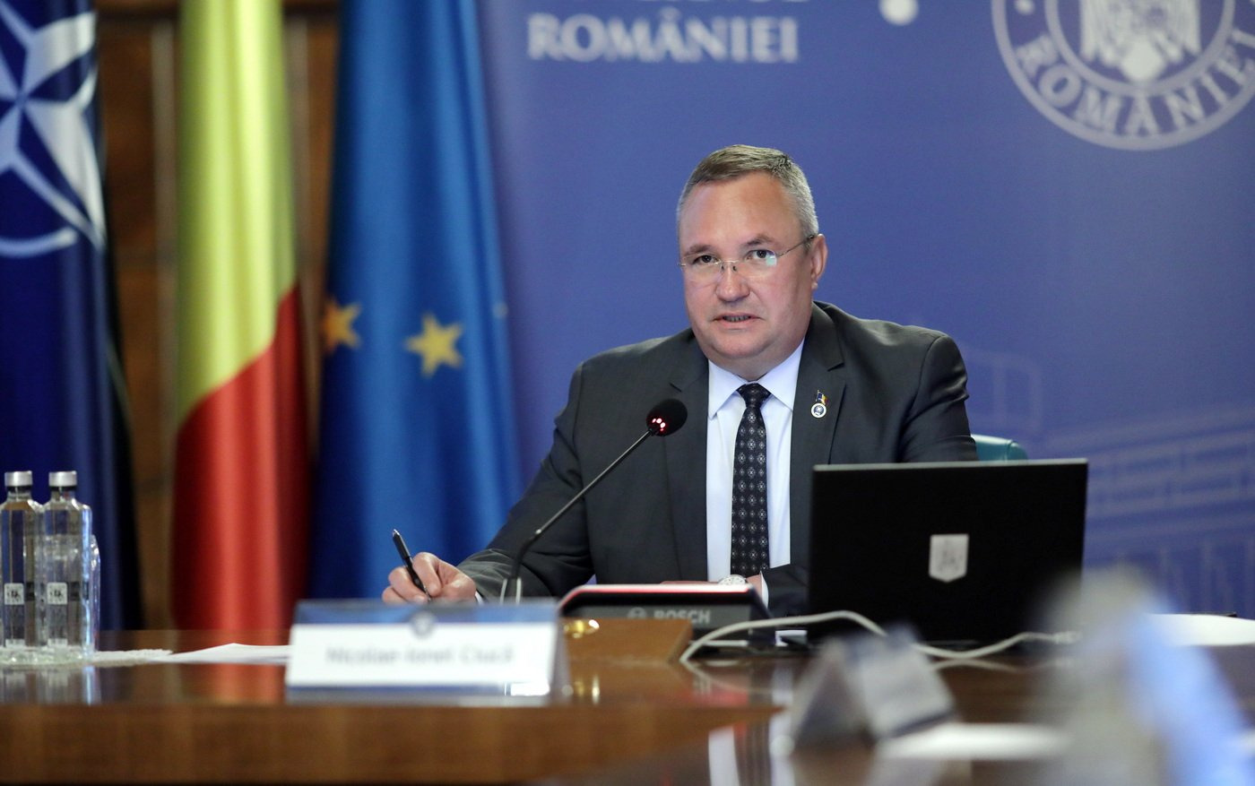Premierul Nicolae Ciucă i-a felicitat pe jandarmii români
