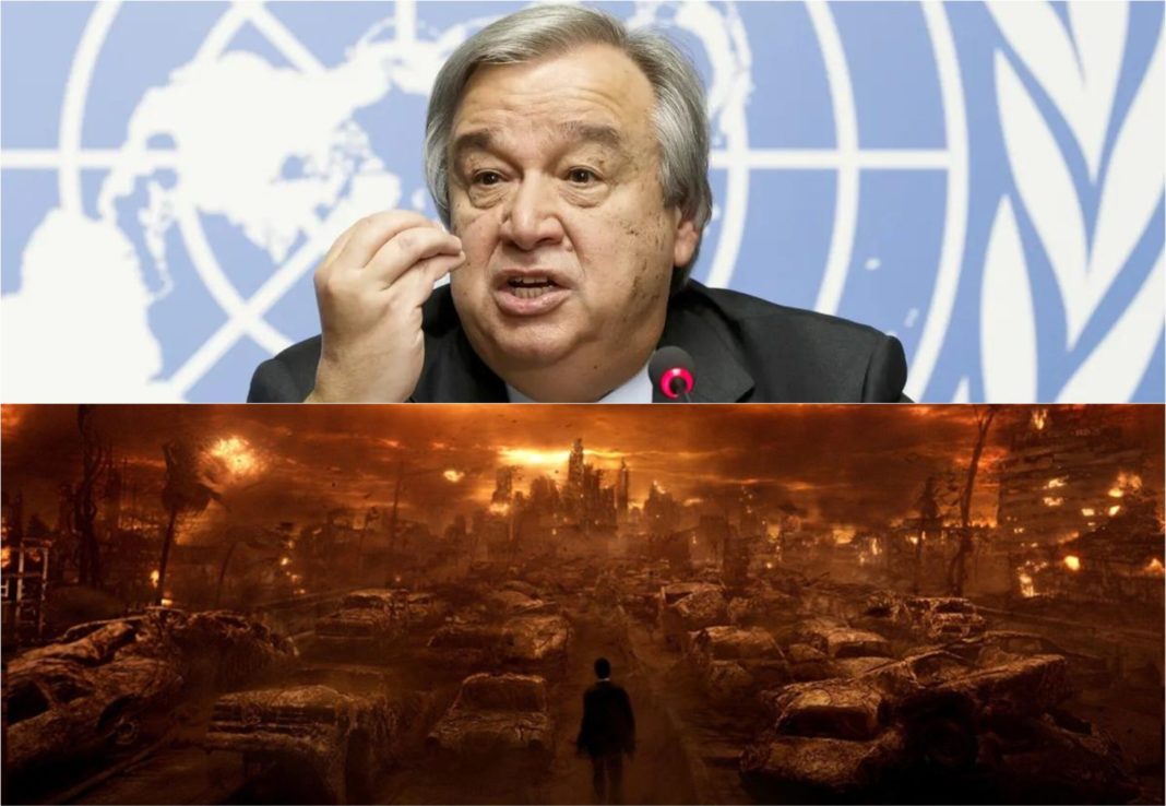 Secretarul general al ONU avertizează că ne îndreptăm spre o climă de iad