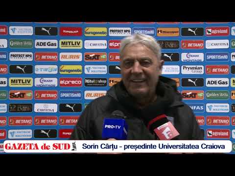 Superliga | Sorin Cârțu, după succesul cu U Cluj: „Am făcut o partidă bună!“ (VIDEO)