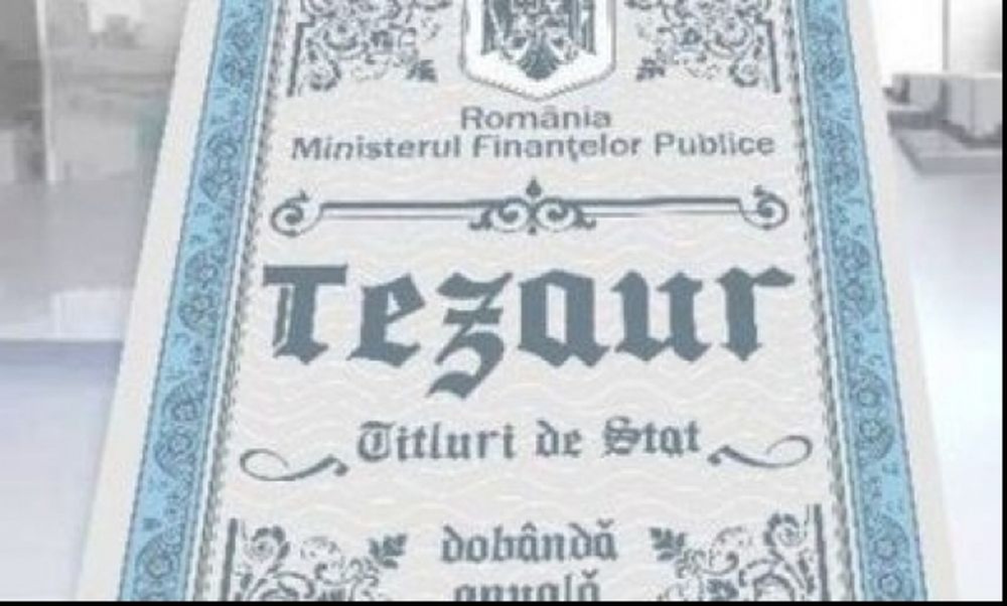 Românii pot investi, din 1 martie, în titluri de stat Tezaur