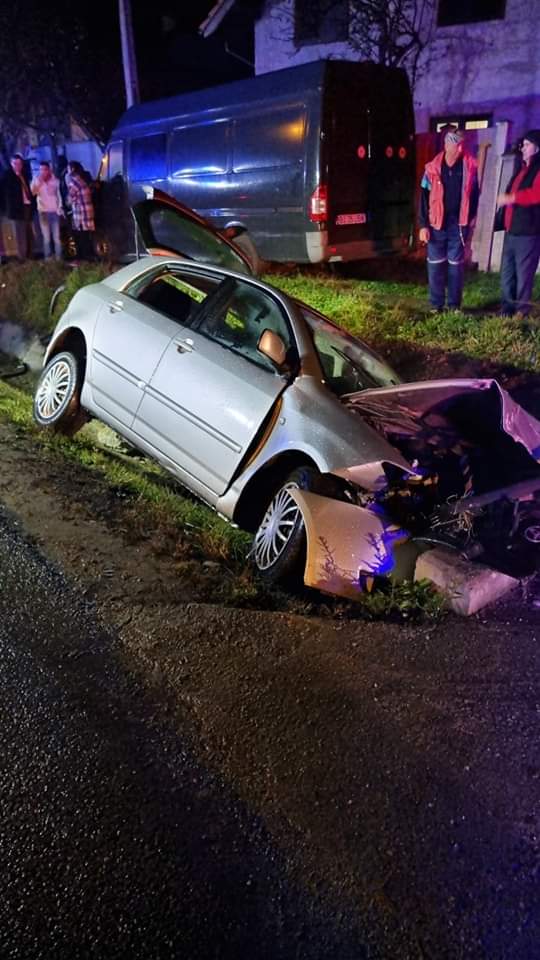 Accident rutier în Târgu Jiu