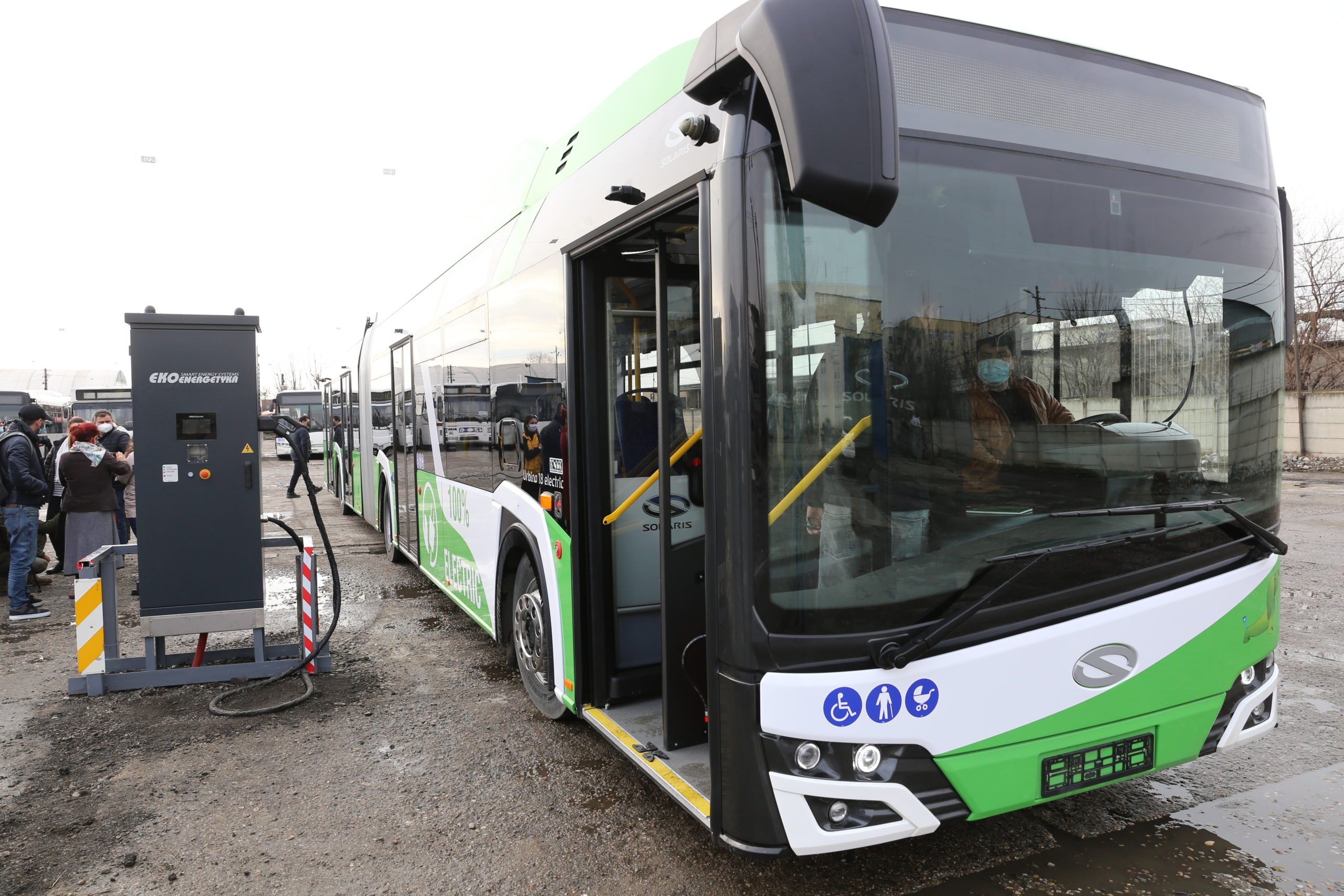 Încărcarea autobuzelor electrice