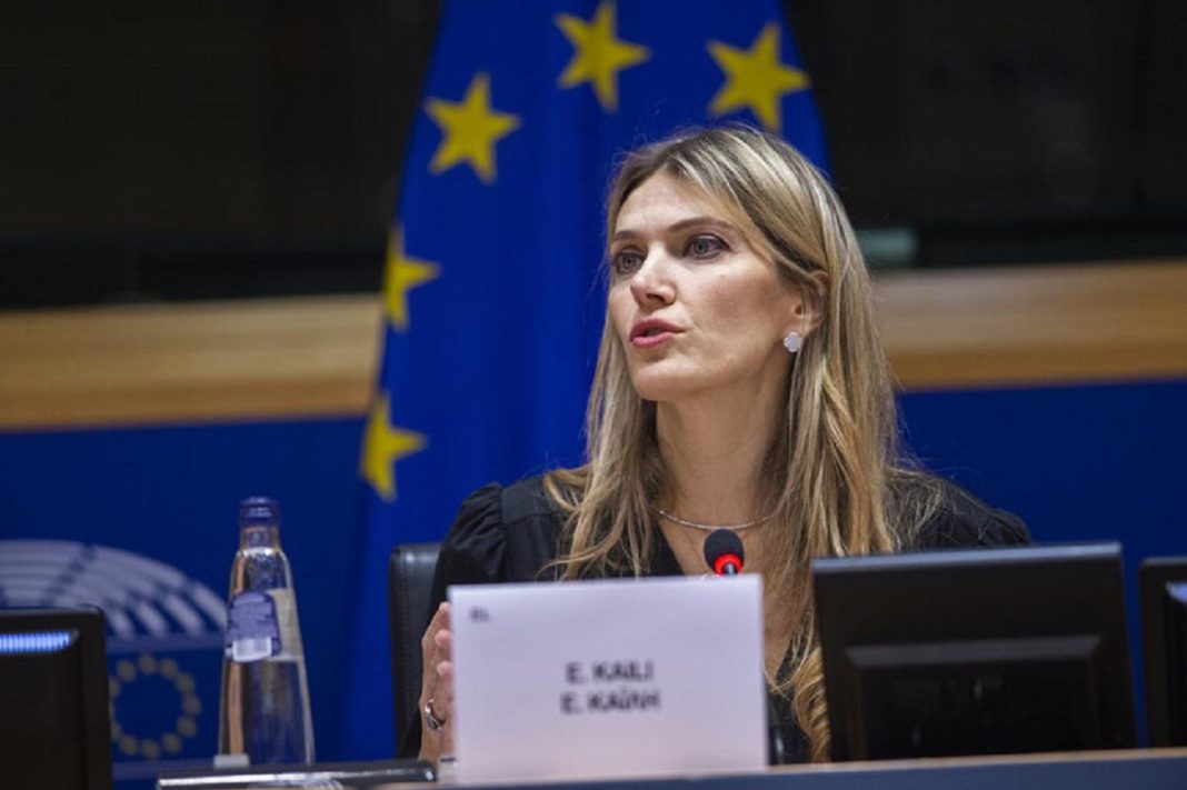 Vicepreşedinta Parlamentului European Eva Kaili a fost reţinută vineri seară, la Bruxelles