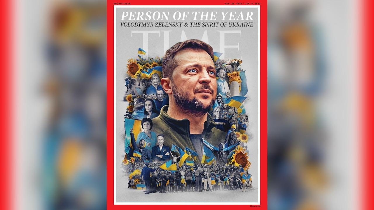 Zelenski, desemnat "Persoana Anului 2022" de revista americană Time