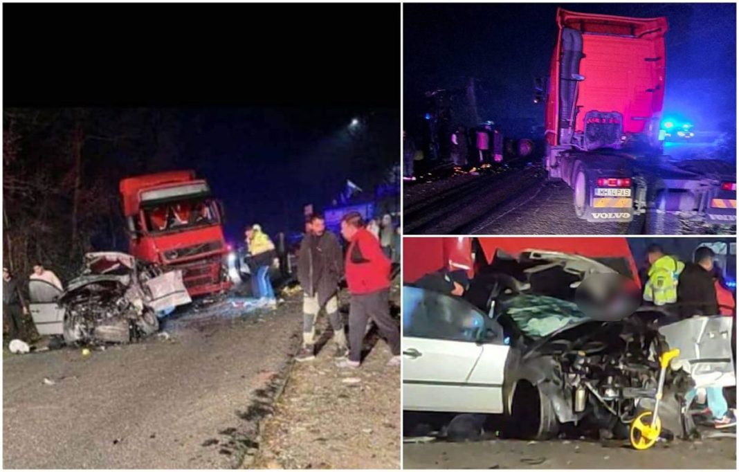 Accident înfiorător în Herculane. O tânără și fratele ei au murit pe loc