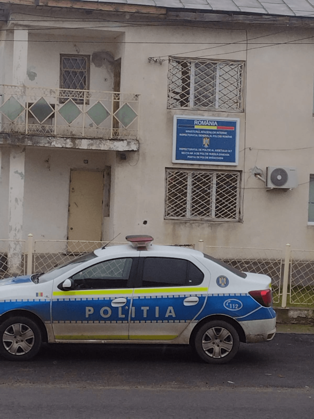 Șef de post din județul Olt, beat în sediul Poliției