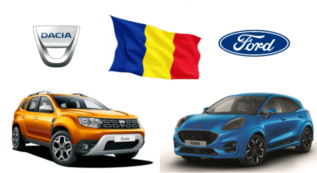 Producția auto Ford şi Dacia s-a apropiat, în noiembrie, de 50.000 de mașini