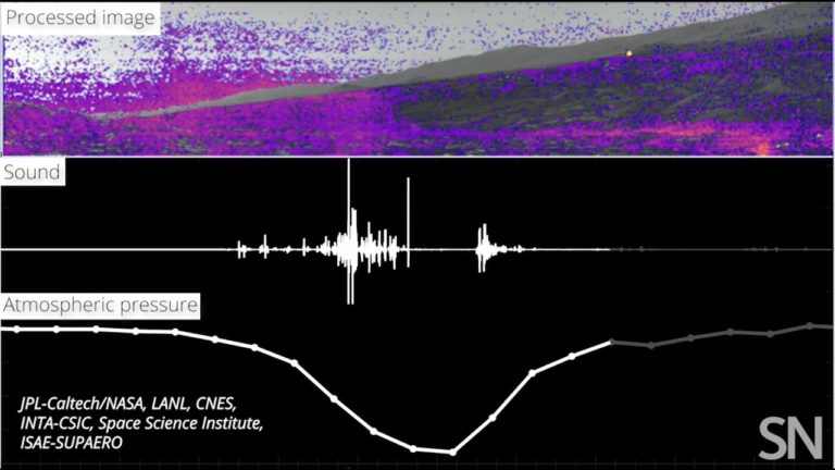 Un nou sunet a fost captat pe planeta Marte