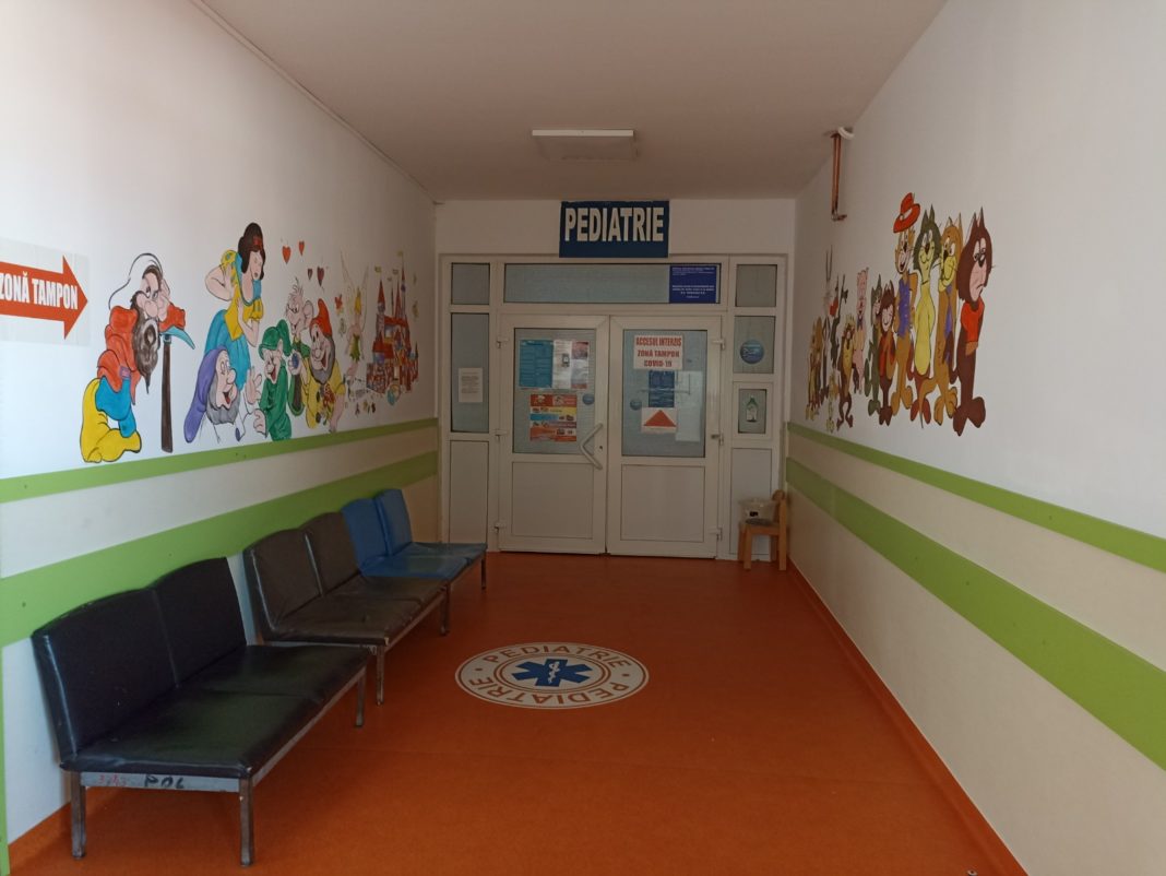 Secția Pediatrie, din cadrul Spitalului Județean de Urgență din Târgu Jiu
