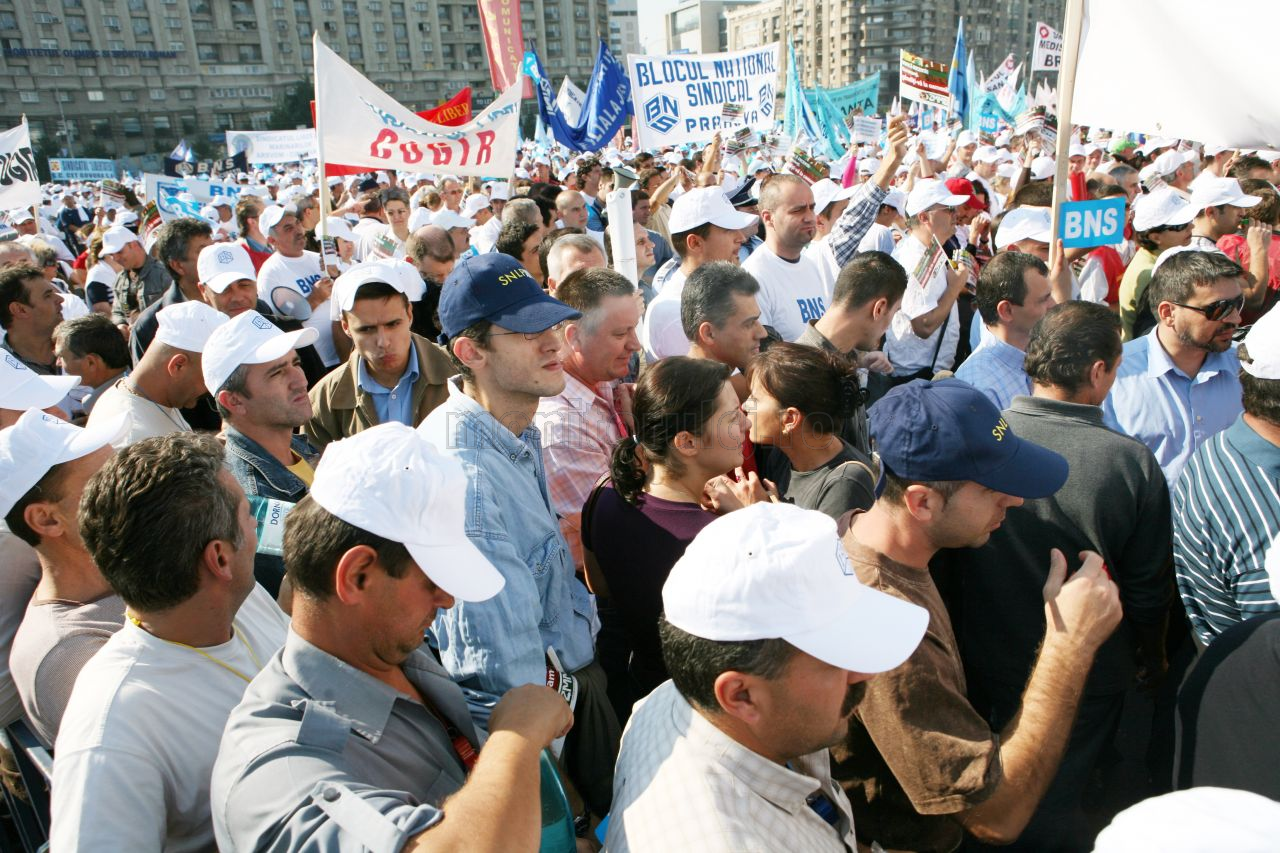 Sindicaliştii din Sănătate, protest la Bruxelles