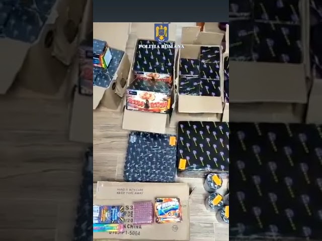 (VIDEO) Percheziții în Gorj și Dolj la suspecți de operațiuni ilegale cu articole pirotehnice