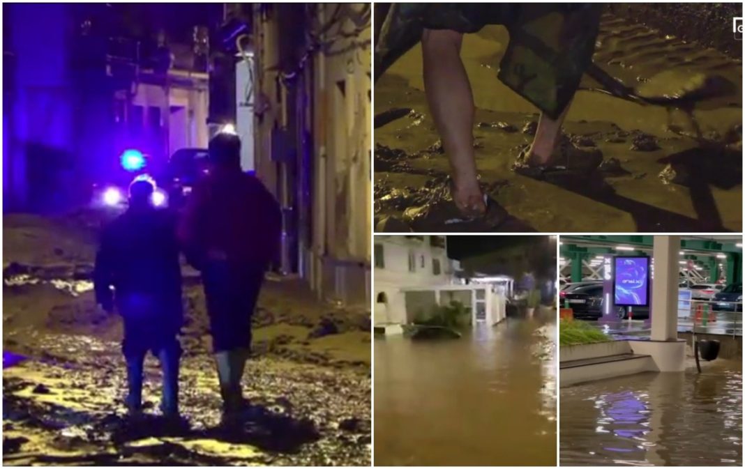 O ploaie violentă a provocat distrugeri considerabile în nord-estul Siciliei