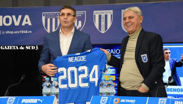Eugen Neagoe, prezentat cu mult optimism la Universitatea Craiova (VIDEO)