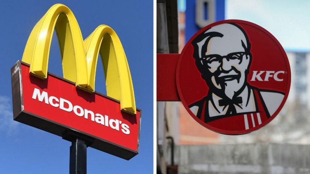 Clienţi McDonalds și KFC, furaţi la porţia de cartofi şi la sucuri