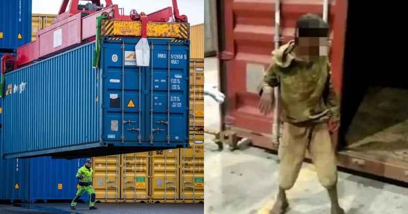 Un copil care s-a ascuns, în joacă, într-un container, a ajuns în altă ţară
