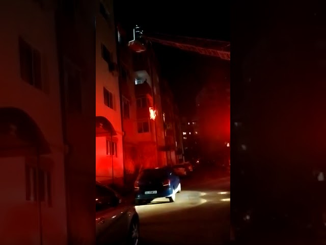 (VIDEO) Intervenție pentru evitarea unui incendiu a pompierilor vâlceni
