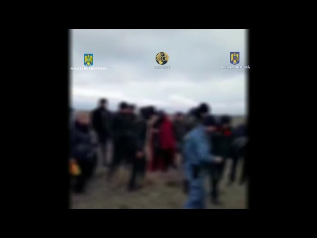 (VIDEO) Reţea de traficanţi de migranţi, destructurată