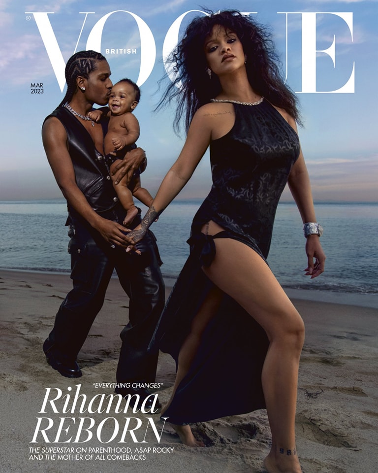 În materialul din revistă, Rihanna a vorbit despre cum s-a schimbat viața ei de când este mămică