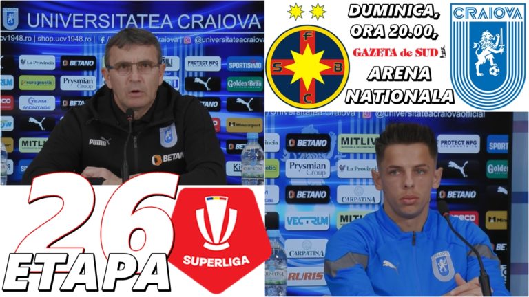 FCSB – „U“ Craiova | Alb-albaștrii stau bine cu moralul înaintea derbiului din Capitală