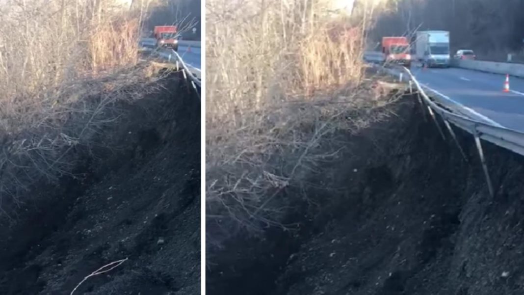 Surpare majoră pe DN1 pe Valea Prahovei