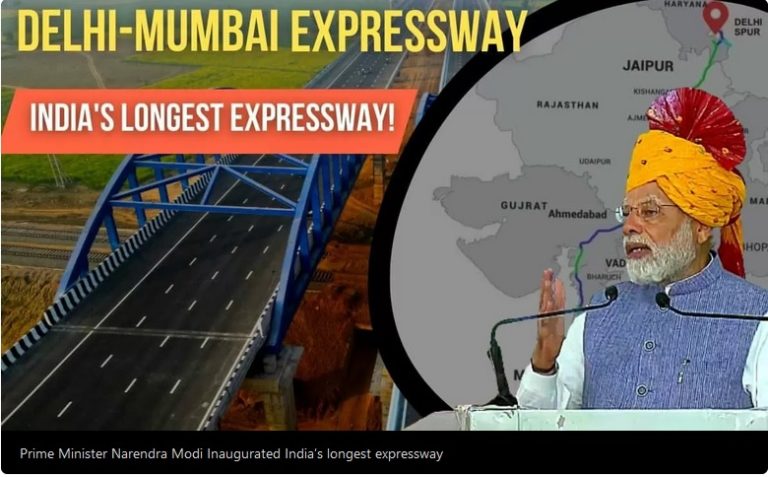 Premierul Narendra Modi a inaugurat recent prima etapă a acestui proiect, de 246 km, care leagă capitala de orașul turistic Jaipur din Rajasthan