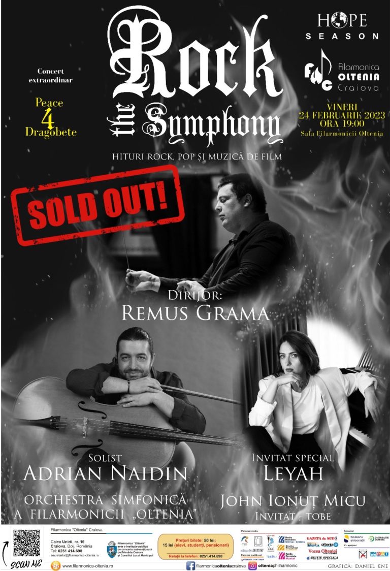 Rock the Symphony la Filarmonica Oltenia