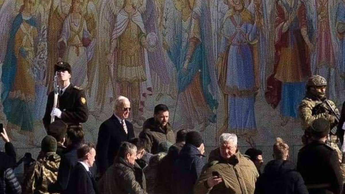 Președintele american Joe Biden, vizită surpriză la Kiev