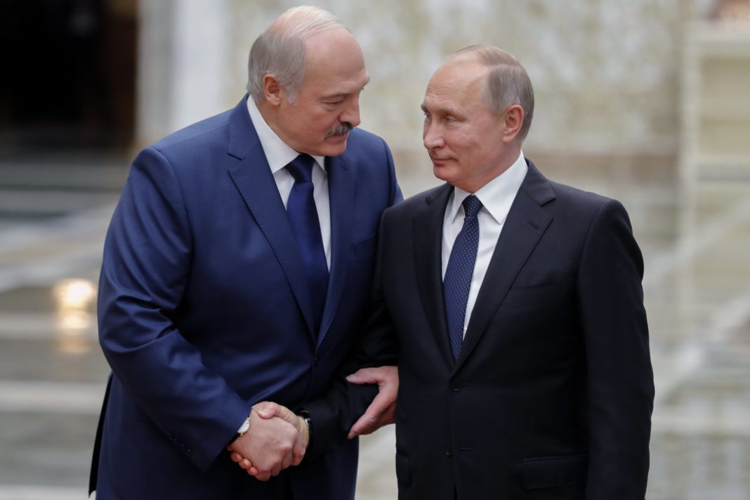 Putin se va întâlni vineri cu Lukașenko