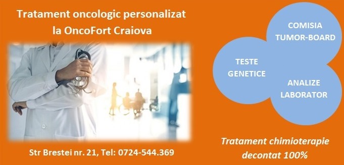 Servicii de diagnostic ṣi tratament oncologic personalizat la OncoFort Craiova