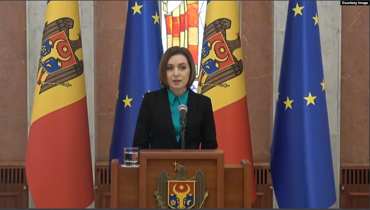 Planul Rusiei împotriva Republicii Moldova ar urmări schimbarea puterii de la Chișinău, pentru a pune „statul la dispoziția Rusiei”, a declarat președinta Maia Sandu, într-un briefing susținut astăzi
