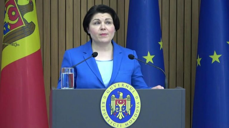 (VIDEO) Natalia Gavrilița a demisionat din funcția de premier al Republicii Moldova