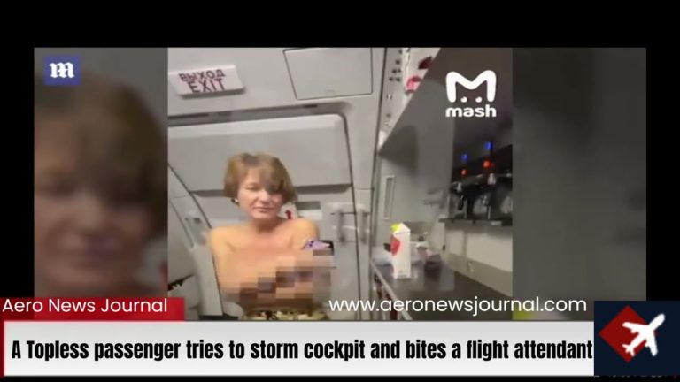 (VIDEO)O rusoaică a făcut circ în avion pentru că nu a fost lăsată să fumeze