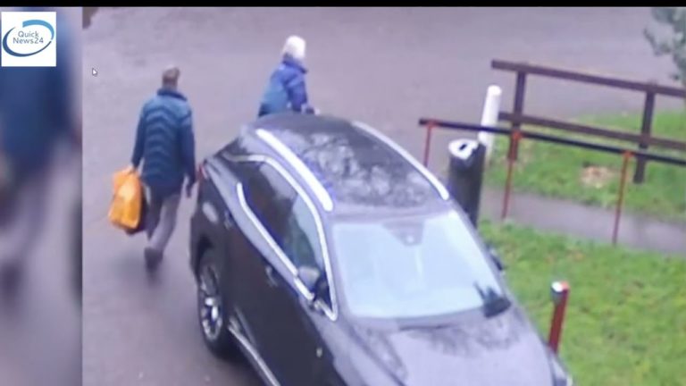 Un pensionar englez a zgâriat cu cheia Lexus-ul unui imigrant român