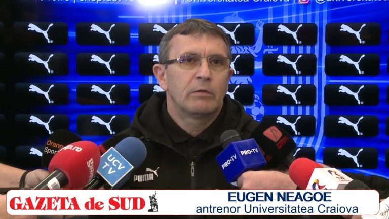 FC Voluntari – „U“ Craiova | Eugen Neagoe: „Mi-aş dori să practicăm un joc mai bun“