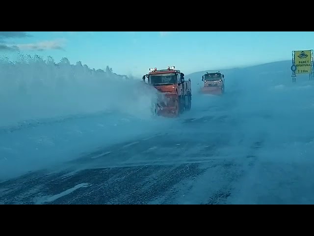 (VIDEO) Este viscol la Rânca