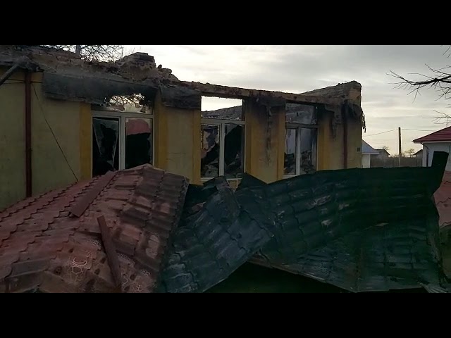 (VIDEO) Olt: Incendiul de la şcoala din Sârbii Măgura, lichidat după 5 ore