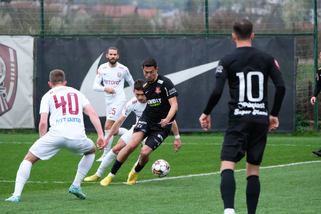 CFR Cluj a remizat cu AFC Hermannstadt într-un meci amical