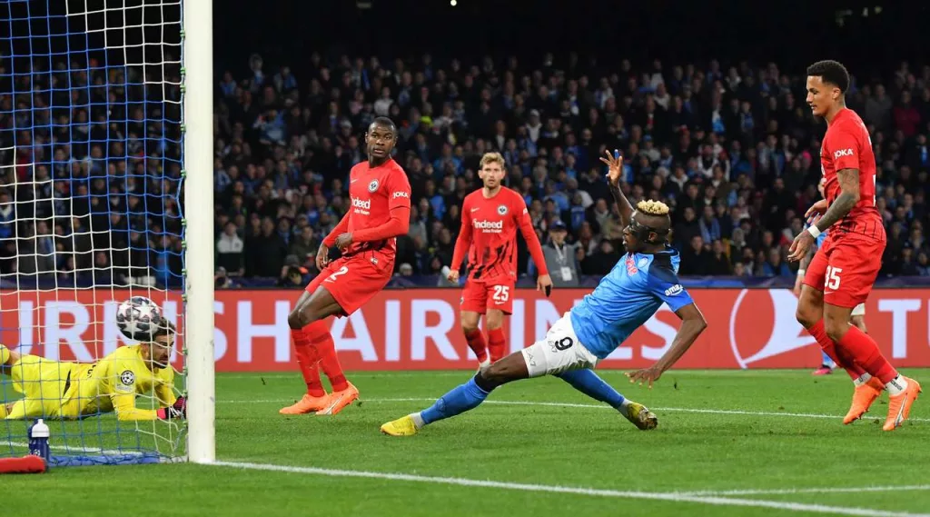 Liga Campionilor | Napoli a scos-o din nou la tablă pe Eintracht