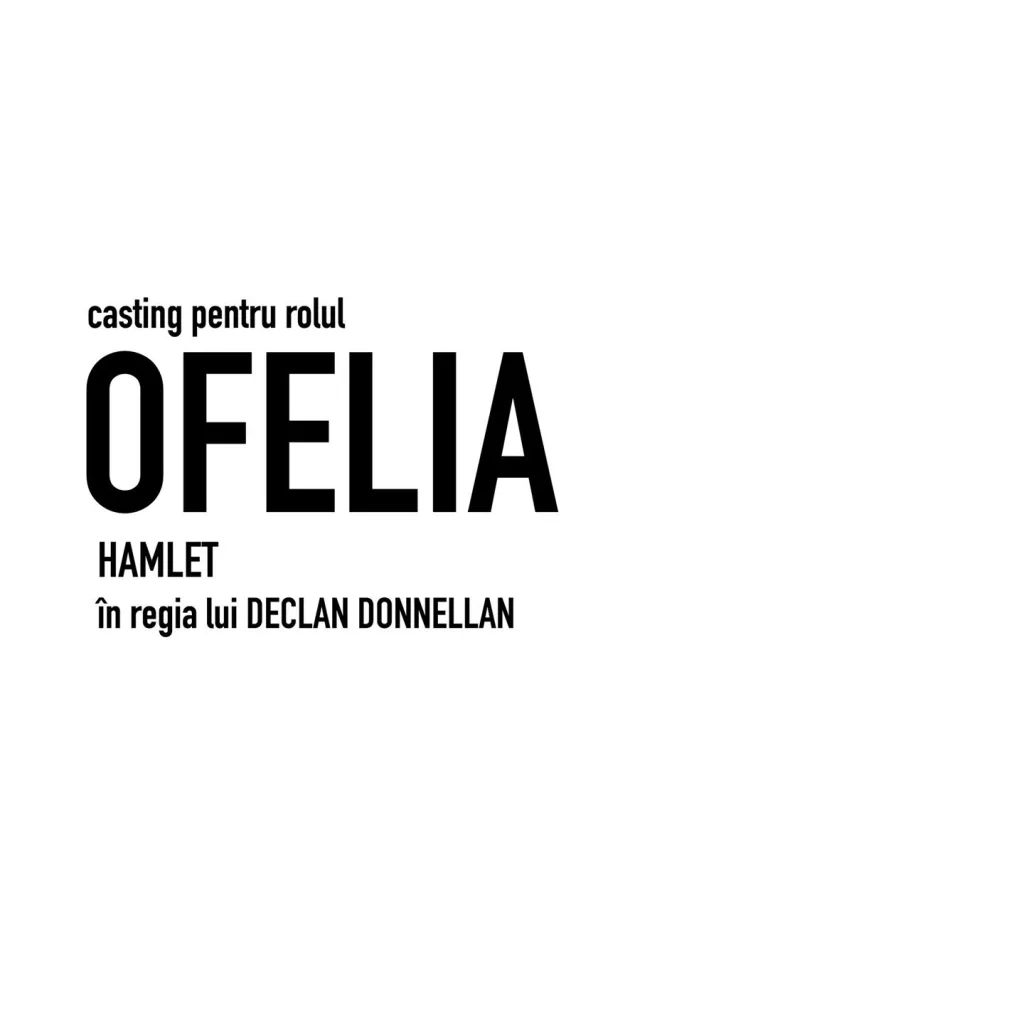 Teatrul Marin Sorescu o „caută“ pe Ofelia