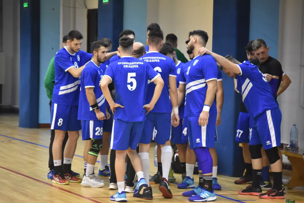 Handbal / Universitatea Craiova a bifat primul succes în play-off-ul tineret al Diviziei A