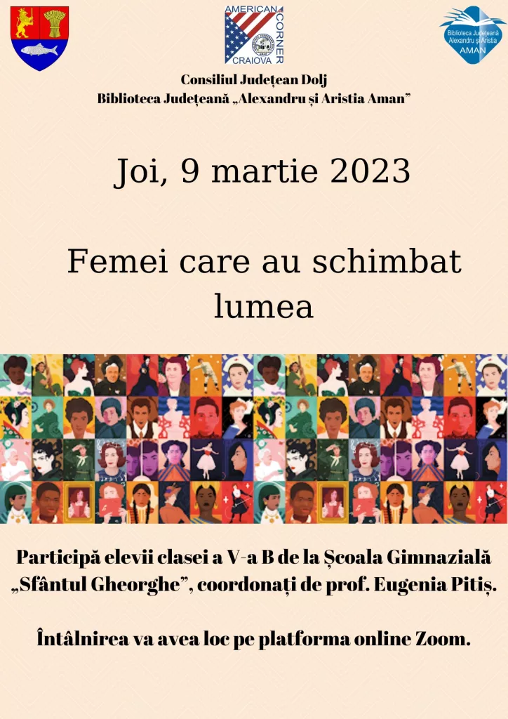 „Femei care au schimbat lumea” la „Aman“