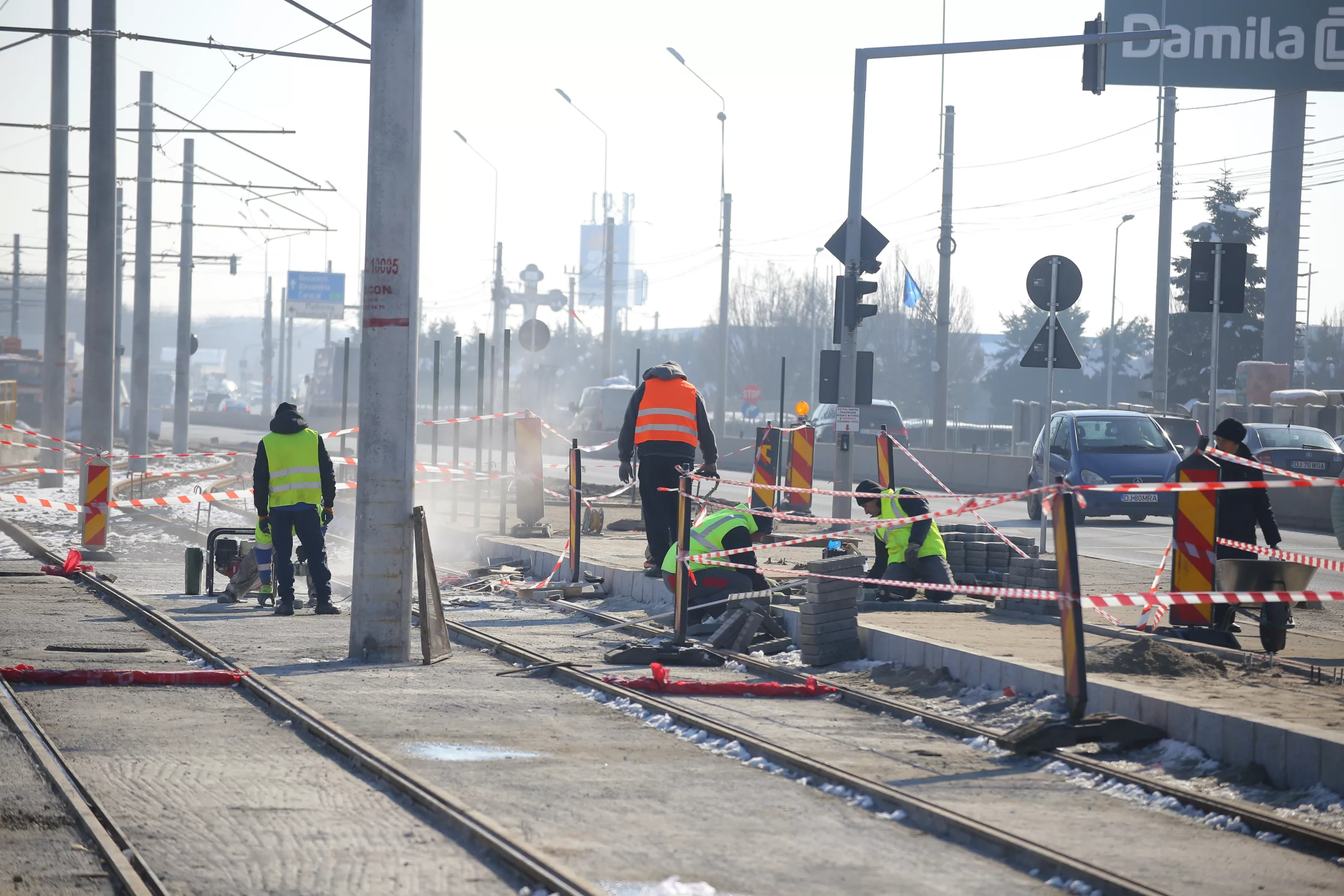 Un milion de euro în plus pentru modernizarea liniei de tramvai din zona Ford