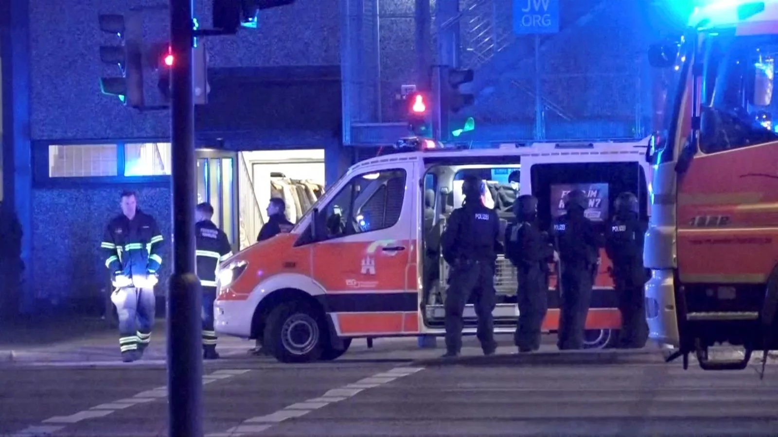 Doi morţi într-un incident armat la Hamburg