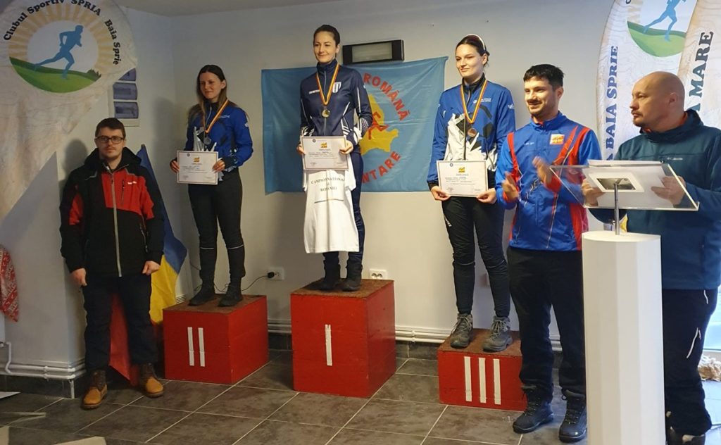 CS Universitatea Craiova, medaliată de 13 ori la CN de Schi Orientare
