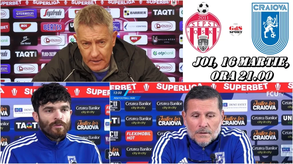 FCU, pregătită să câştige finala cu Sepsi, de la Sf. Gheorghe