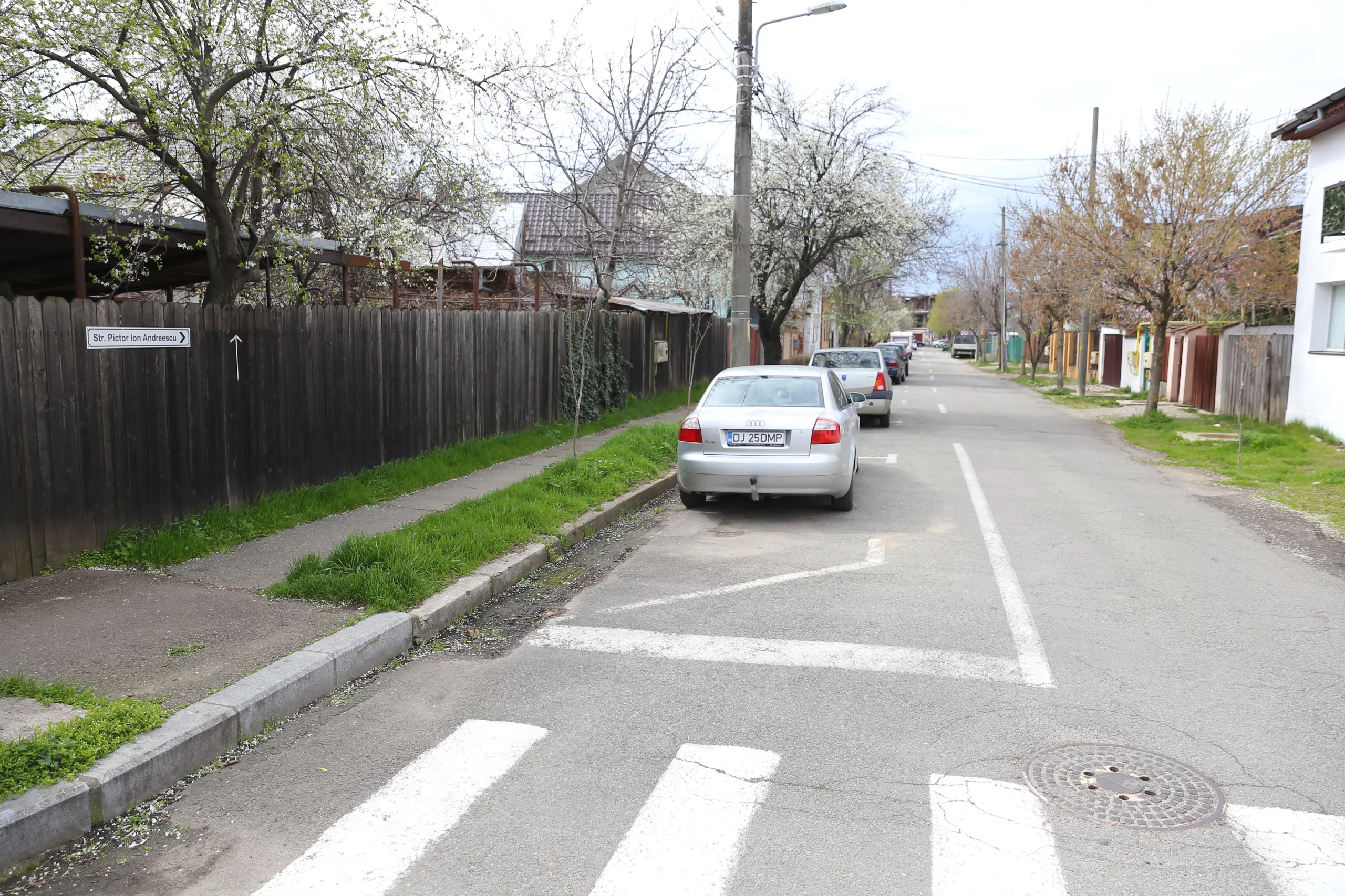 Strada Pictor Ion Andreescu nu a mai fost reabilitată