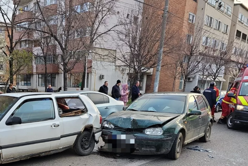 Persoană rănită într-un accident în Drobeta Turnu Severin